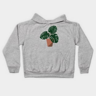 Merry Monstera Kids Hoodie